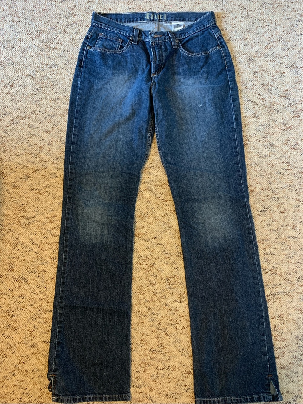 Cruel Girl Women's Dark Blue Boot Cut Jeans